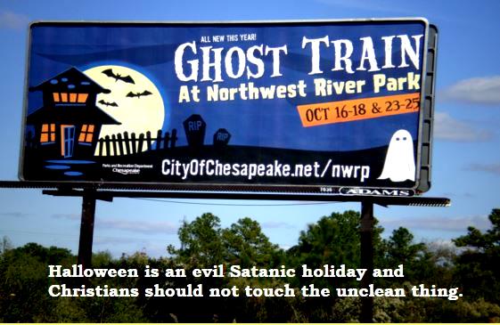 Northwest River Park Ghost Train